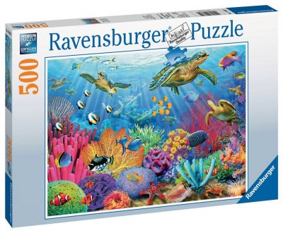 RAVENSBURGER Puzzle 500 Pi&egrave;ces  Eaux tropicales