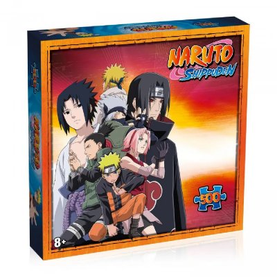 WINNING MOVES Puzzle 500 pi&egrave;ces  Naruto Shippuden 