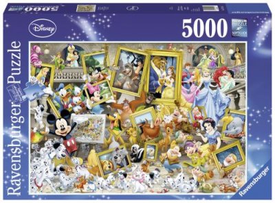 RAVENSBURGER Puzzle 5000 pi&egrave;ces  Mickey l'artiste Disney 