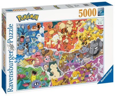 RAVENSBURGER Puzzle 5000 pi&egrave;ces  Pok&eacute;mon Allstars 