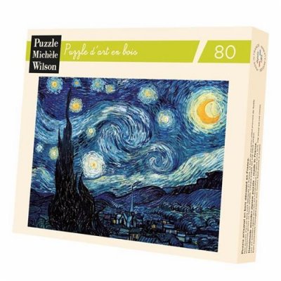 PUZZLE MICHELE WILSON Puzzle 80 pi&egrave;ces NUIT ETOILEE  Multicolore