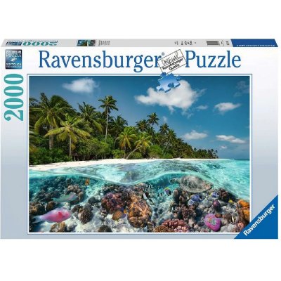 RAVENSBURGER Puzzle adultes une plongee aux maldives - 2000 pcs 17441