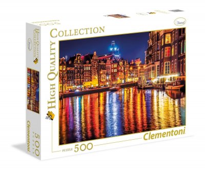 CLEMENTONI Puzzle Amsterdam by Night 
