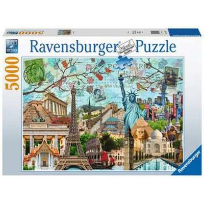 RAVENSBURGER Puzzle Big City Collage 