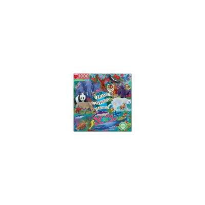 EEBOO Puzzle carton 1000 pi&egrave;ces PLANET EARTH  Multicolore