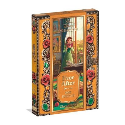 CLEMENTONI Puzzle  Ever After Belle 500 pi&egrave;ces 49 x 36 cm Dor&eacute; - Neuf