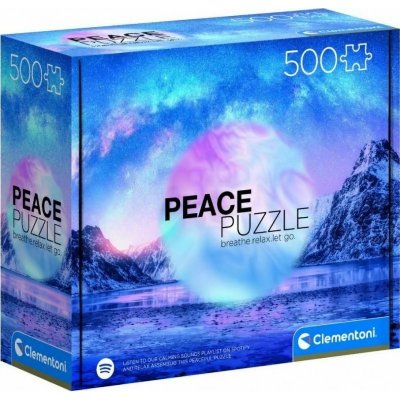 CLEMENTONI Puzzle  Peace Light Blue 500 pi&egrave;ces
