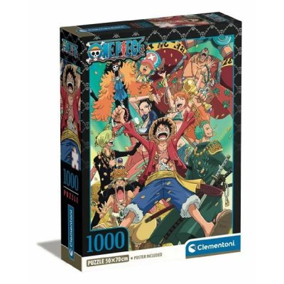 CLEMENTONI Puzzle de 1000 pi&egrave;ces  One Piece