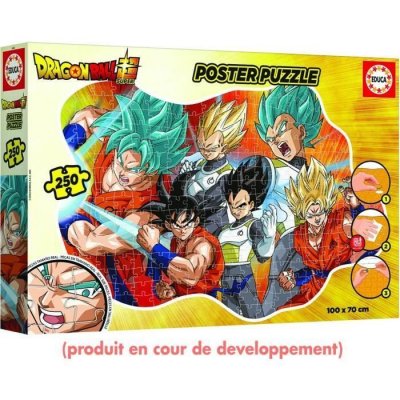 EDUCA Puzzle de 250 pi&egrave;ces  Borras Dragon Ball Poster