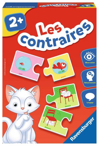 RAVENSBURGER Puzzle duo : les contraires