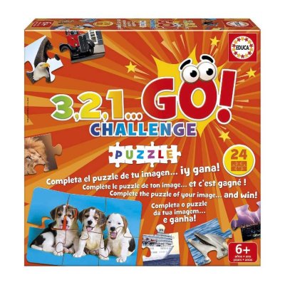 EDUCA Puzzle  3,2,1 Go! Challenge 144 Pi&egrave;ces 