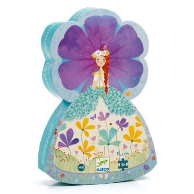 DJECO Puzzle enfant  La Princesse du Printemps 36 pi&egrave;ces 