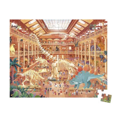 JURATOYS JANOD Puzzle musee histoire naturelle 100 pieces 