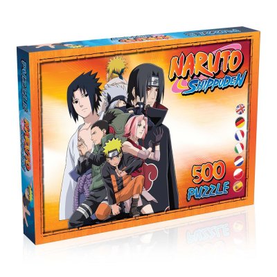 WINNING MOVES Puzzle - Naruto Shippuden - Ninjas De Konoha 500 Pi&egrave;ces