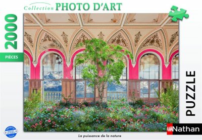 NATHAN Puzzle  2000 pi&egrave;ces : D&eacute;couvrez la beaut&eacute; de la nature - Neuf