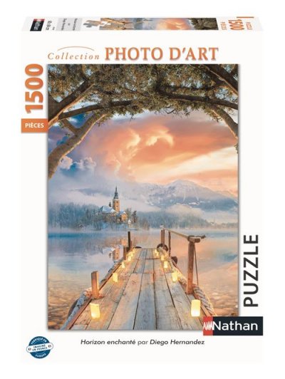 NATHAN Puzzle  Horizon enchant&eacute; Diego Hernandez 1500 pi&egrave;ces 