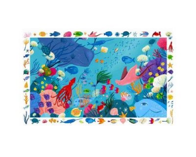 DJECO Puzzle observation 54pcs aquatic 
