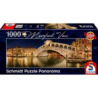 SCHMIDT SPIELE Puzzle Pont Du Rialto, Venise, 1000 Pcs  