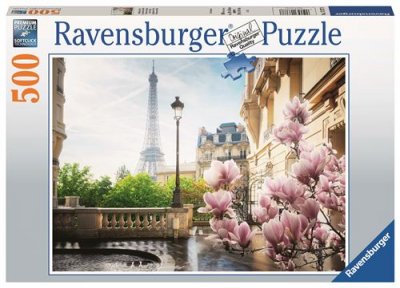 RAVENSBURGER Puzzle  Le printemps &agrave; Paris 500 pi&egrave;ces 