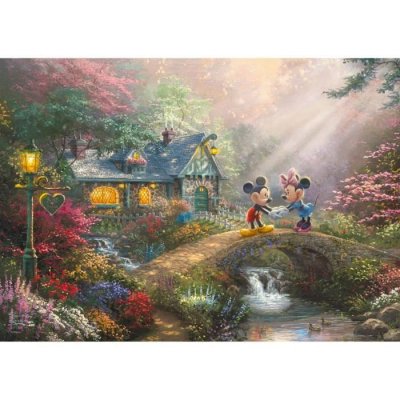 SCHMIDT SPIELE Puzzle -  - Disney, Mickey & Minnie - 500 pi&egrave;ces
