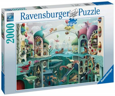 RAVENSBURGER Puzzle Si les Poissons Pouvaient Marcher 