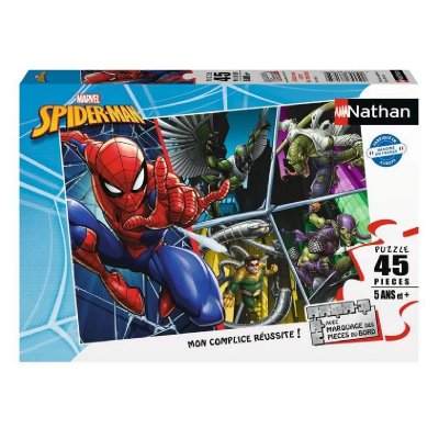 NATHAN Puzzle Spider-Man Contre les M&eacute;chants 