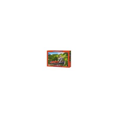CASTORLAND Puzzle Train on the Bridge 