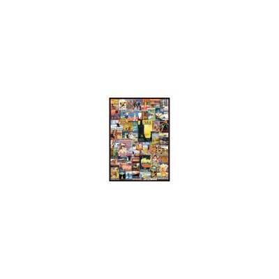 EUROGRAPHICS Puzzle Travel around the World - Vintage Posters 