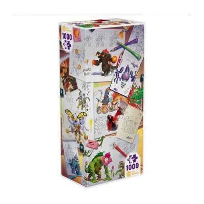 IELLO Puzzle universe - 1000 pieces - making of monsters IEL3701551701312