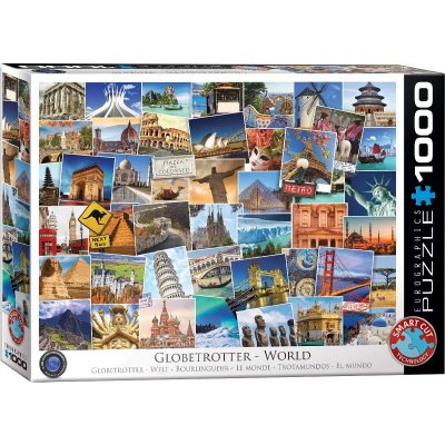 EUROGRAPHICS Puzzle World Globetrotter 