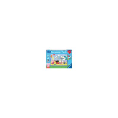 RAVENSBURGER Puzzles 2x12 p - les aventures de peppa pig 