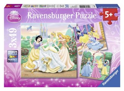 RAVENSBURGER Puzzles 3 x 49 pi&egrave;ces - Disney R&ecirc;ves