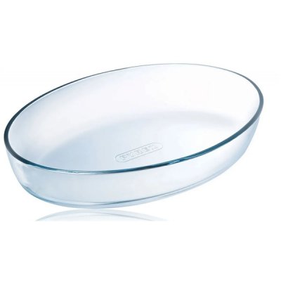 PYREX  1041030 Essentials Plat &agrave; four ovale en verre - 39x27x6 cm