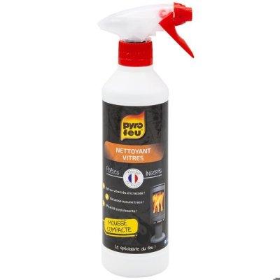 PYROFEU  - Nettoyant vitres de foyer d'insert et po&ecirc;le 500ml
