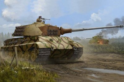 HOBBY BOSS Pz.kpfw.vi Sd.kfz.181 Tiger Ii(henschel - 1:35e - 
