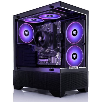 BEASTCOM Q3-210 amd ryzen 3 3200g 16go ram 512go ssd win 11 pro noir