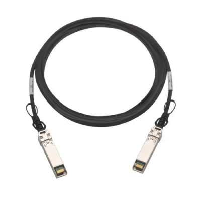 QNAP  CAB-DAC15M-SFP28 c&acirc;ble de Fibre Optique 1,5 m QSFP28 Noir