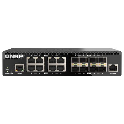 QNAP  QSW-M3216R-8S8T commutateur r&eacute;seau G&eacute;r&eacute; L2/L3 QSW-M3216R-8S8T