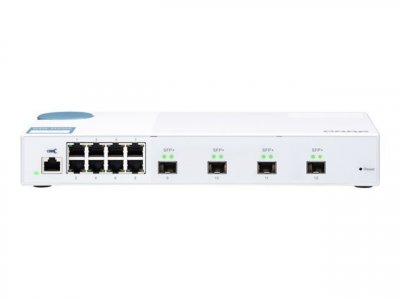 QNAP  QSW-M408S 8 Port 1Gbps 4 Port 10GbE SFP+ Web Management Switch