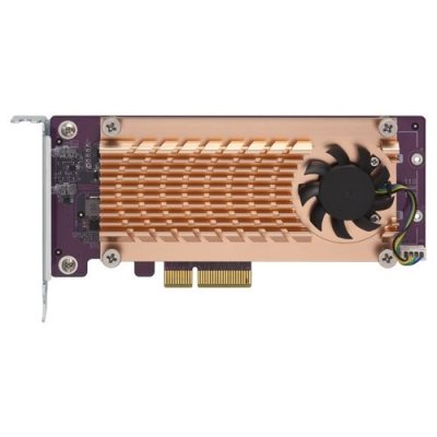 QNAP  SYSTEMS  QM2-2P-244A Adaptateur express M.2 vers PCI