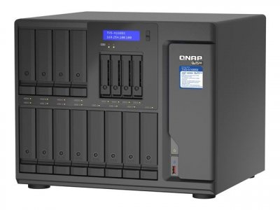 QNAP  TVS-h1688X NAS Tower Ethernet/LAN Noir TVS-h1688X-W1250-32G