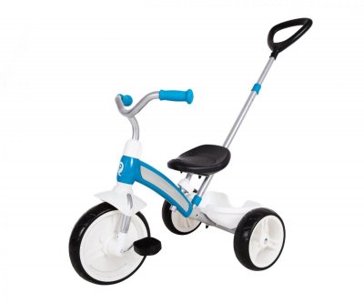 QPlay tricycle Elite Plus 60 x 48 cm acier/caoutchouc bleu