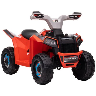 Quad &eacute;lectrique enfant v. Max. 2,5 kmh 6 v rouge 
