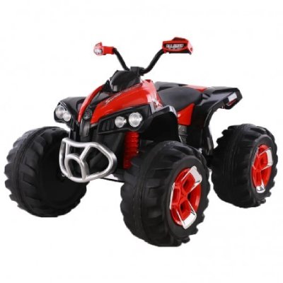 ATAA CARS QUAD &eacute;lectrique pour enfant 12v Rouge - Moto &eacute;lectique pour enfant avec batterie