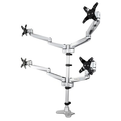STARTECH.COM Quad monitor mount - for up to 27in vesa monitors - desk mount