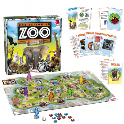 LANSAY Quizz Une saison au zoo