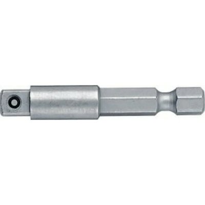 WERA Raccord tige &agrave; 6 pans 1/4'' /prise de force &agrave; 4 pans 1/4'', Long. totale 100 mm
