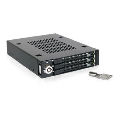 ICY DOCK Rack Amovible Mb993sk-b 3 Disques Sata 2.5" 