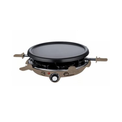 LITTLE BALANCE Raclette Grill Cr&ecirc;pi&egrave;re  8951 3 en 1 1200 W 6 personnes
