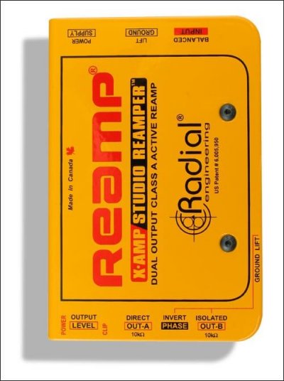 RADIAL  X-Amp Reamper Actif Boites Magiques